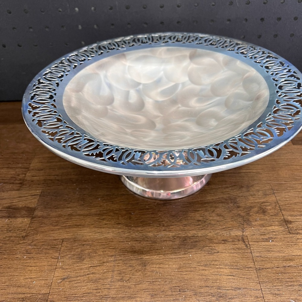 Antique Silver-plated Japan Windsor Series‎ Presentation Plate